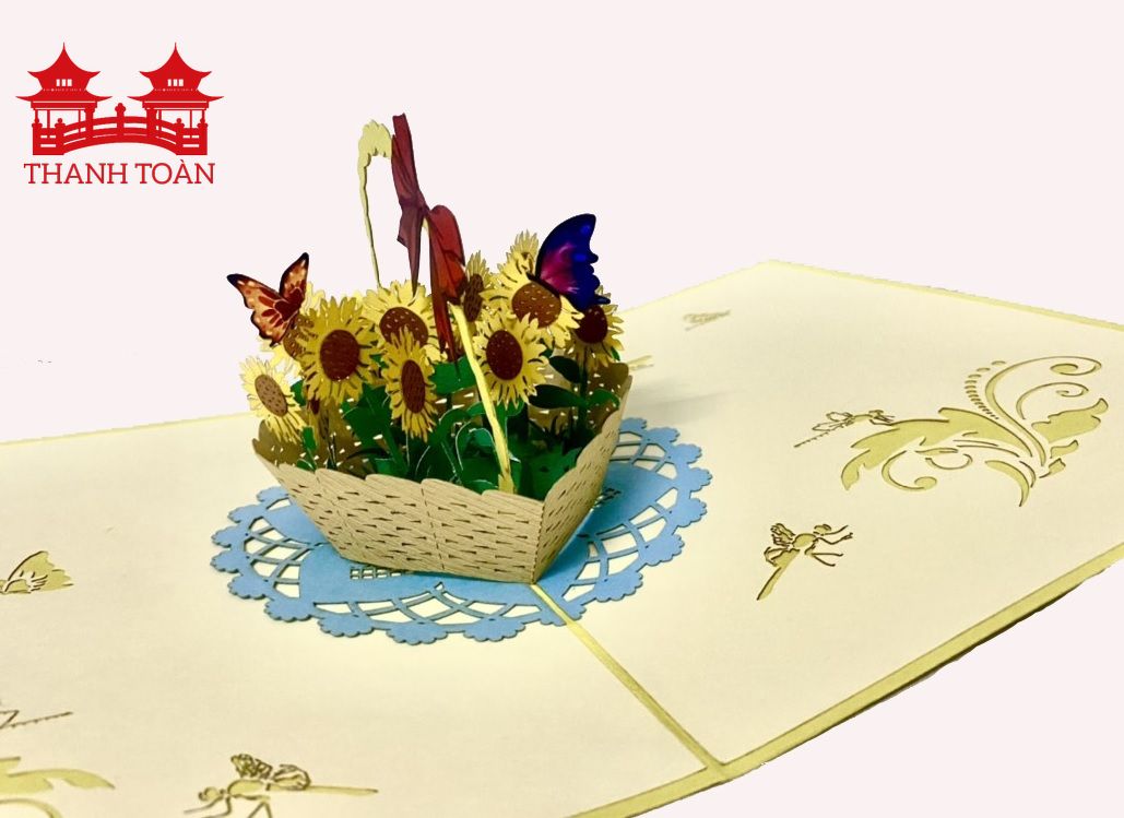 D85 Giỏ hoa hướng dương 2021 (ĐẠI)