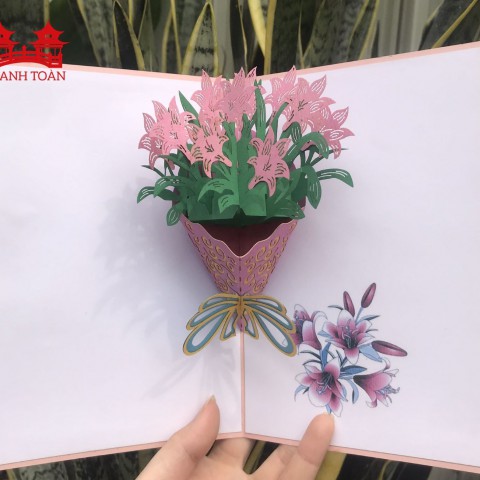 D72 Bouquet of lilies 2023 (EXTRA LARGE PRICE)